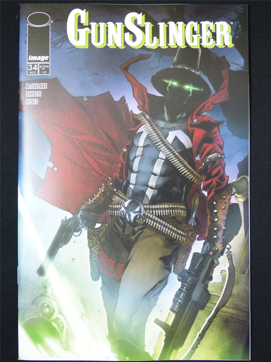 SPAWN: Gunslinger #34 - B&B Aug 2024 Image Comic #4J0