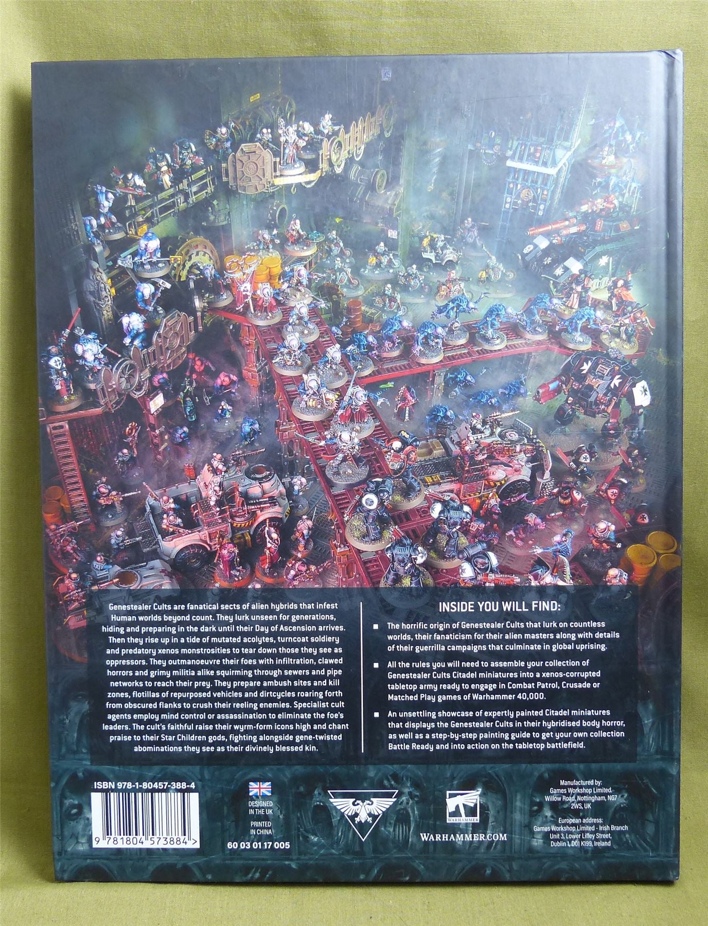 Genestealer Cult Codex Hardback - Warhammer 40K #2ZF