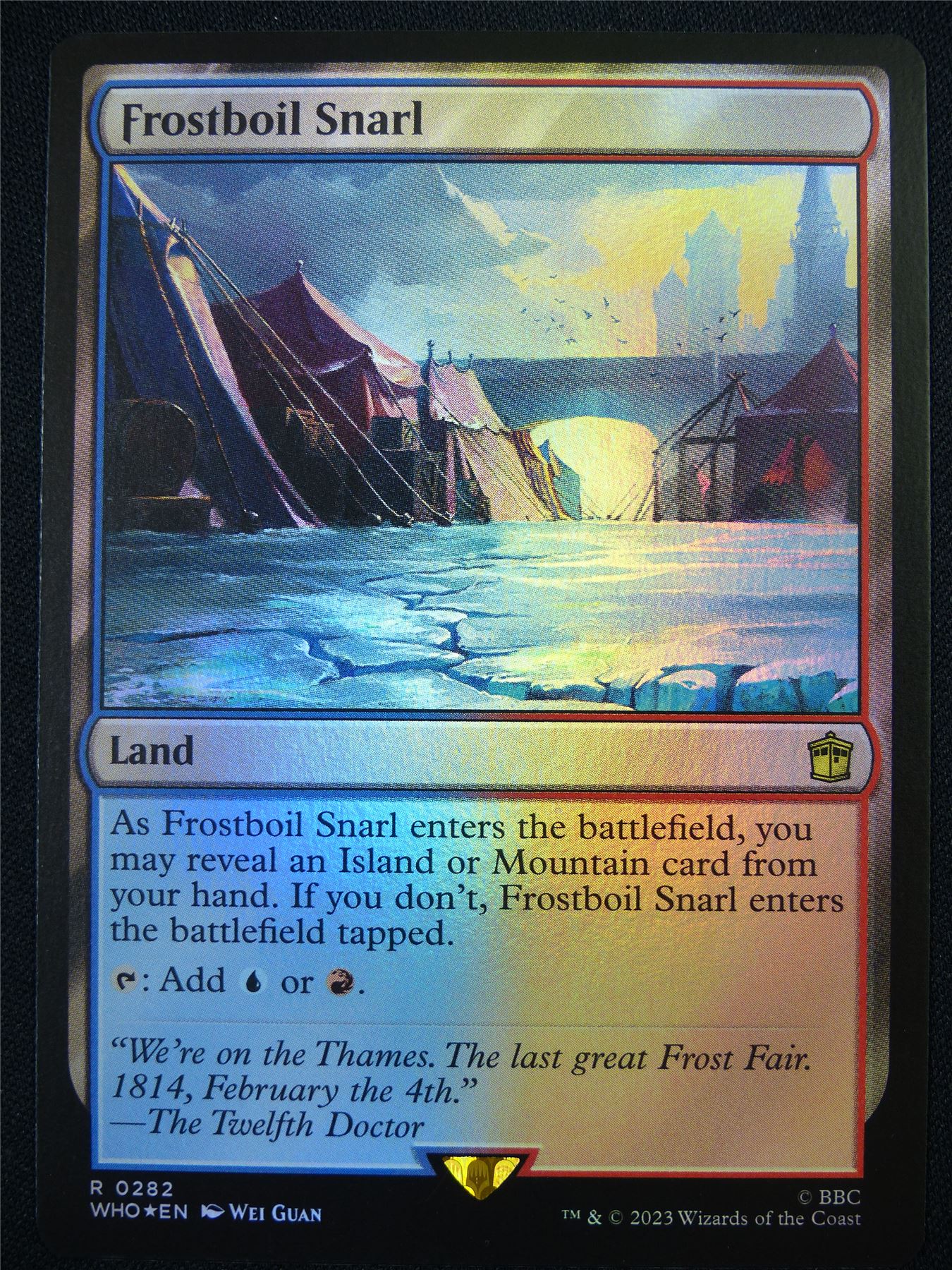 Frostboil Snarl Foil - WHO - Mtg Card #BD