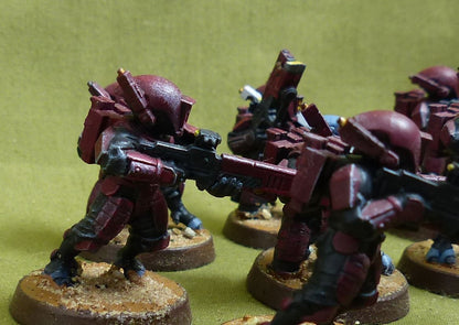Fire Warriors Strike Team painted - Tau Empire - Warhammer 40K #41G