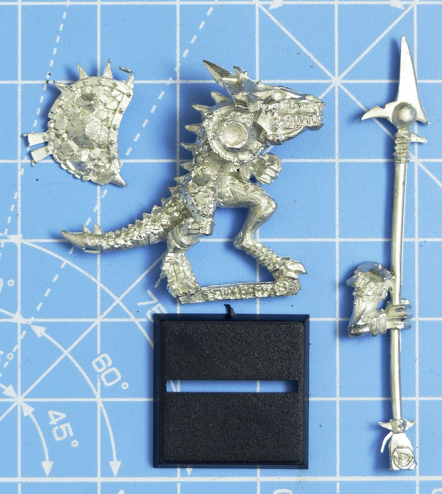 Classic Metal Saurus Temple Guard OOP - Warhammer Old World #GP