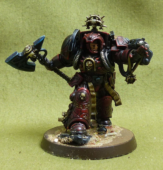 Librarian in Terminator Armour painted - Blood Angels - Warhammer 40K #3YV