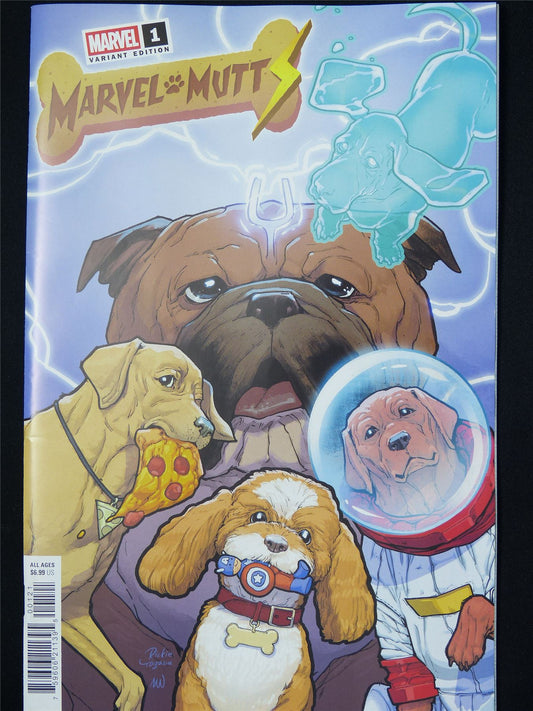 MARVEL Mutts #1 Variant - B&B Marvel Comic #CN