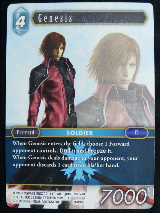 Genesis 3-033L - Final Fantasy Card #4TD