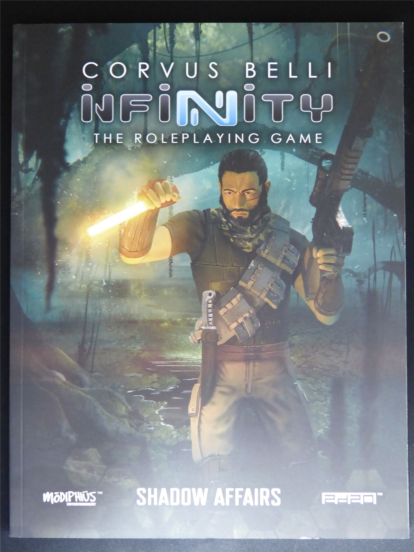 Infinity: Shadow Affairs - 2D20 Roleplay Softback #489