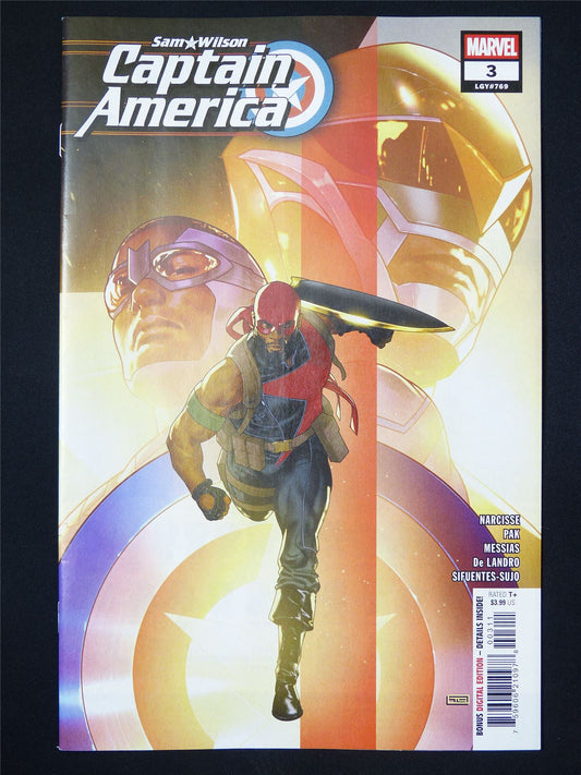 Sam Wilson: CAPTAIN America #3 - Marvel Comic #2QP