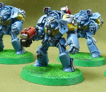 Classic Plastic Terminators painted - Space Wolves - Warhammer 40K #40S