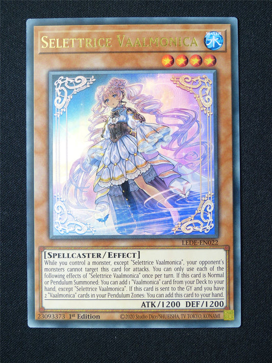 Selettrice Vaalmonica LEDE Ultra Rare - 1st ed Yugioh Card #2T6