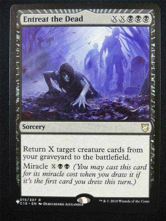 Entreat the Dead - C18 - Mtg Card #341