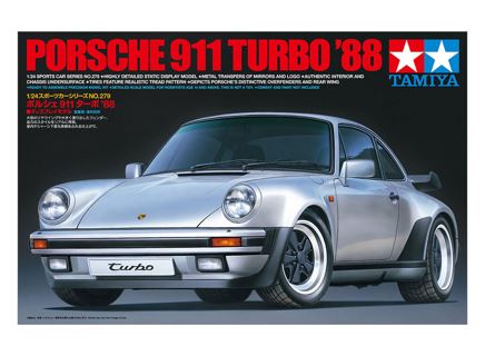 Porsche 911 Turbo '88 1:24 Cars 1980s #1U