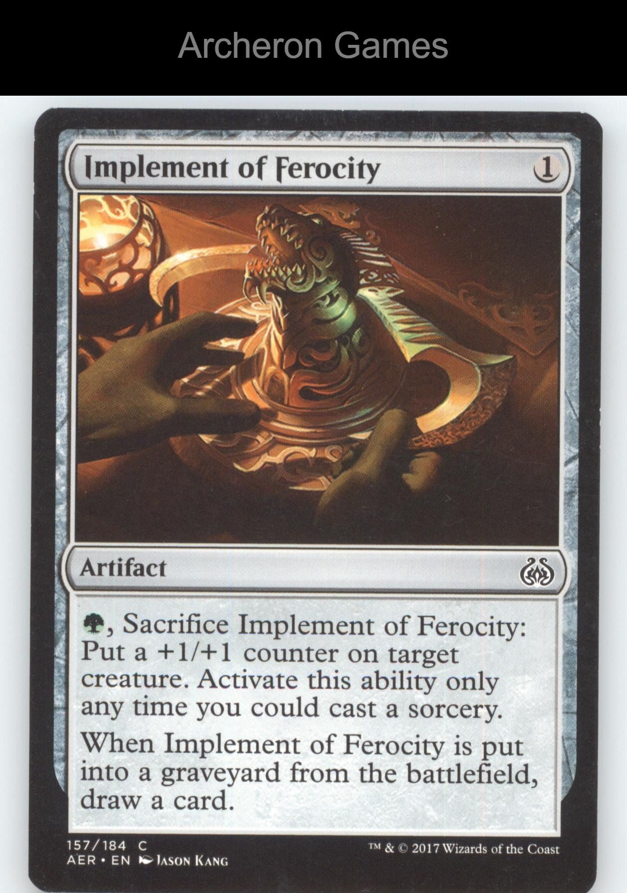 Implement of Ferocity 157 C MTG Card Aether Revolt
