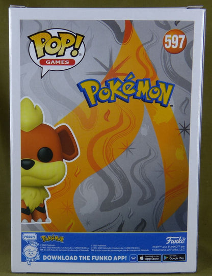 Growlithe - Pokemon #597 - Funko POP #2X1