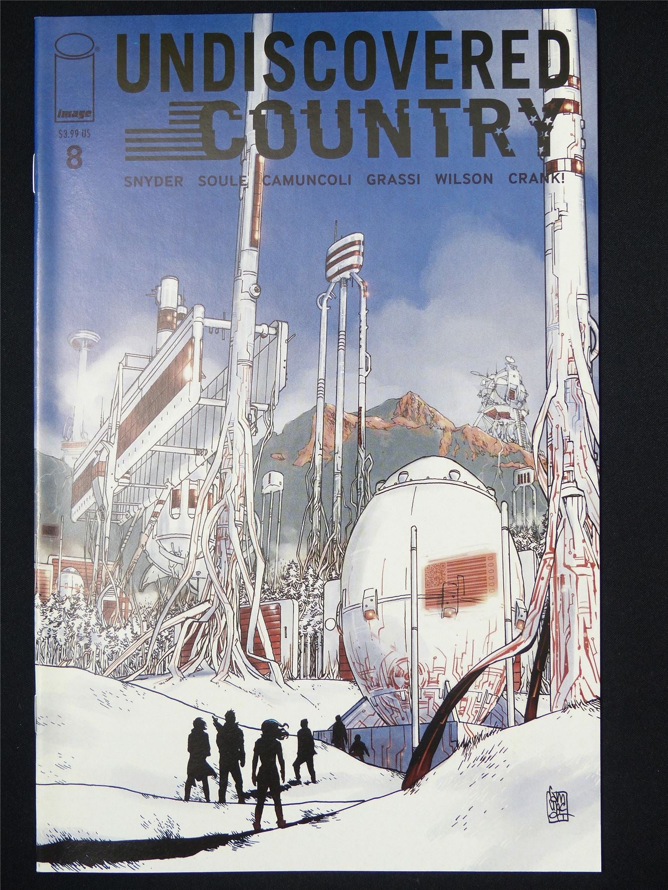 UNDISCOVERED Country #8 - B&B Image Comic #8C5