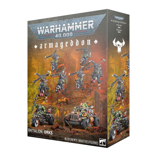 Battalion: Orks - Armageddon - Warhammer 40k - Available from 09/05/2026
