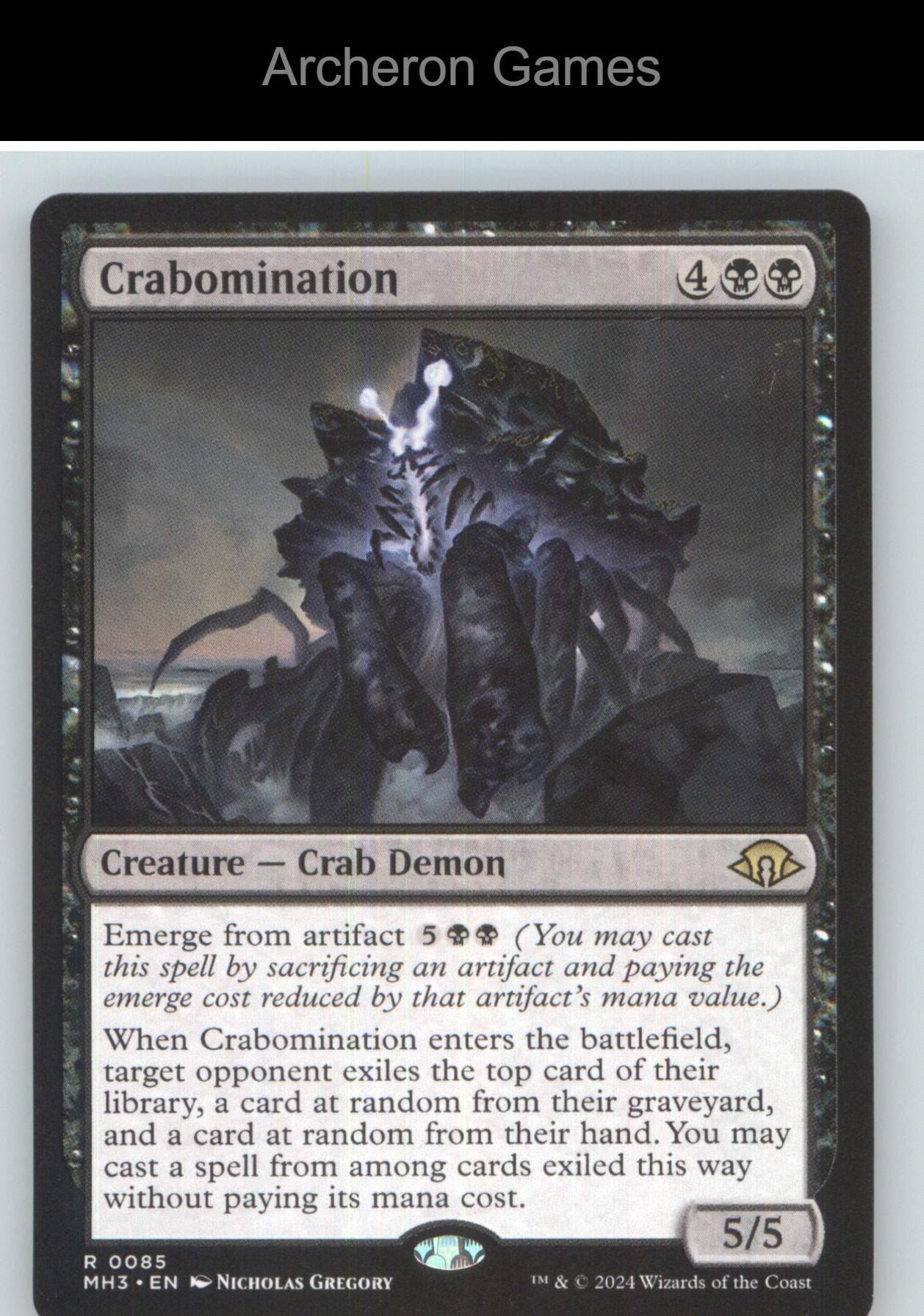 Crabomination MH3 85 R MTG Card NM/EX+