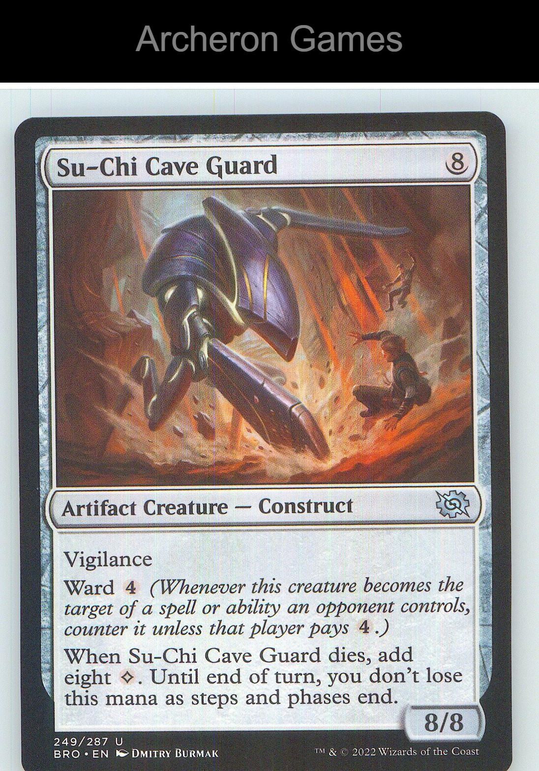 Su-Chi Cave Guard BRO 249 UC MTG Card NM/EX+