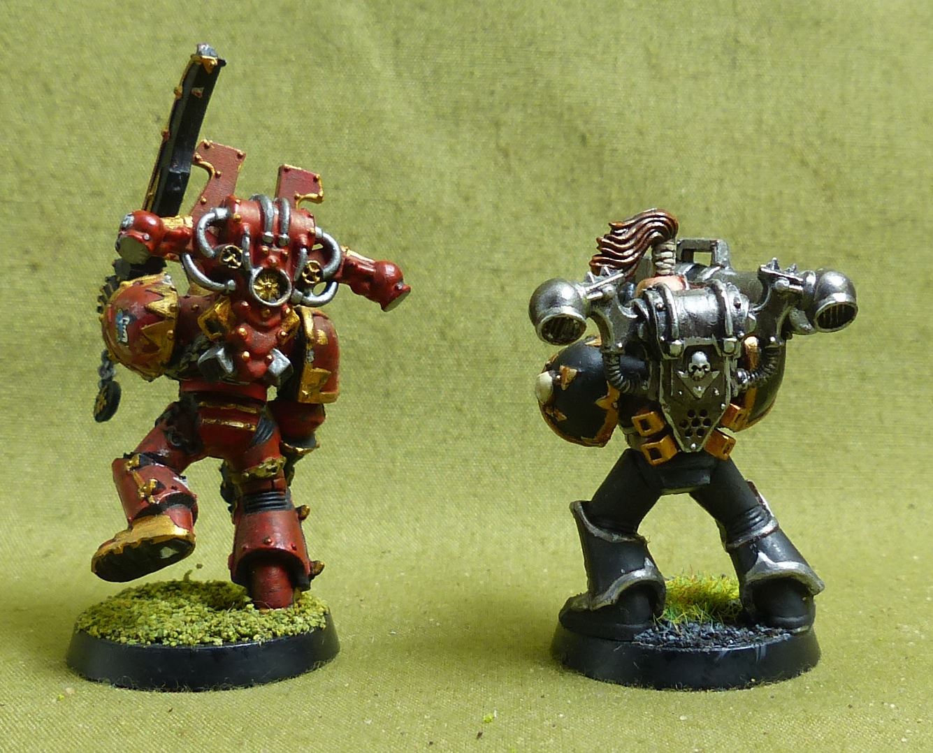 Classic Chaos Space Marines set of 2  - Warhammer 40k #5W