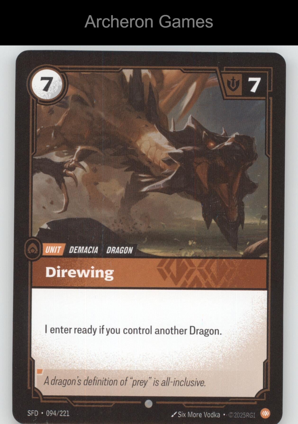 Direwing SFD 094/221 C  Card Spiritforged