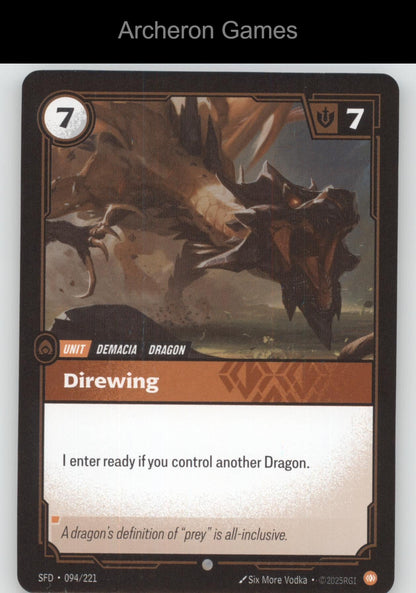 Direwing SFD 094/221 C  Card Spiritforged