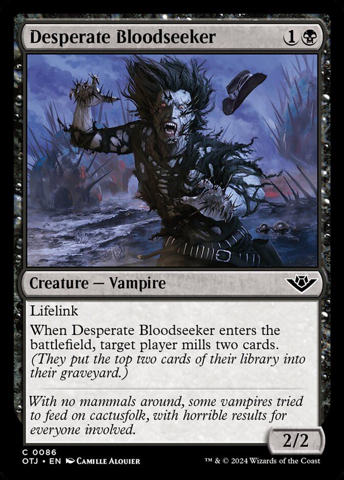 Desperate Bloodseeker - Outlaws of Thunder Junction otj