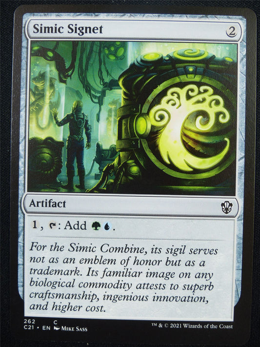 Simic Signet - C21 - Mtg Card #2R3