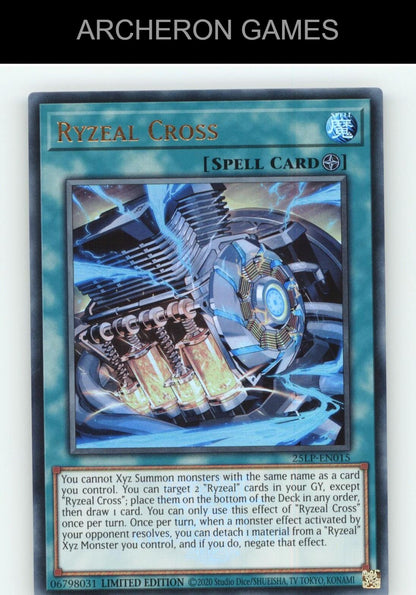Ryzeal Cross Ultra Rare YUGIOH Card