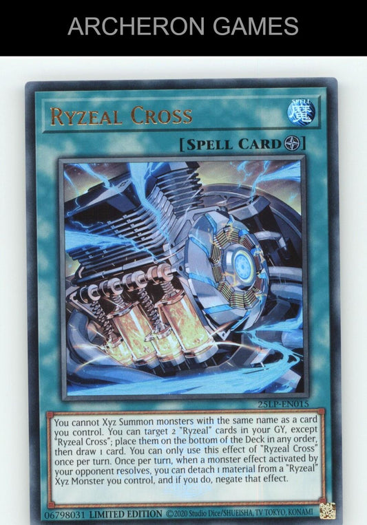 Ryzeal Cross Ultra Rare YUGIOH Card
