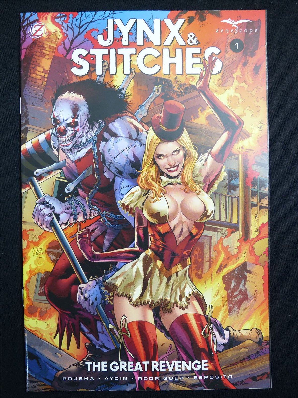 JYNX & Stitches: The Great Revenge #1 Cvr A - Sep 2026 Zenescope Comic #4AY