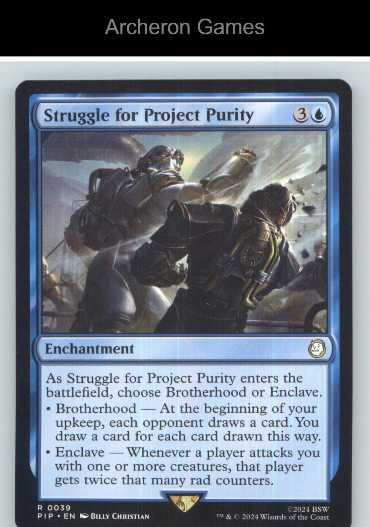 Struggle for Project Purity PIP 39 R MTG Card NM/EX+