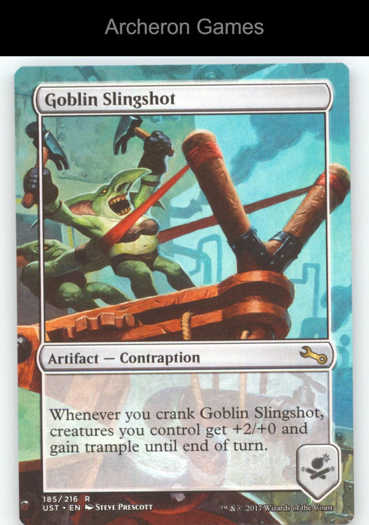 Goblin Slingshot 185 R MTG Card Unstable