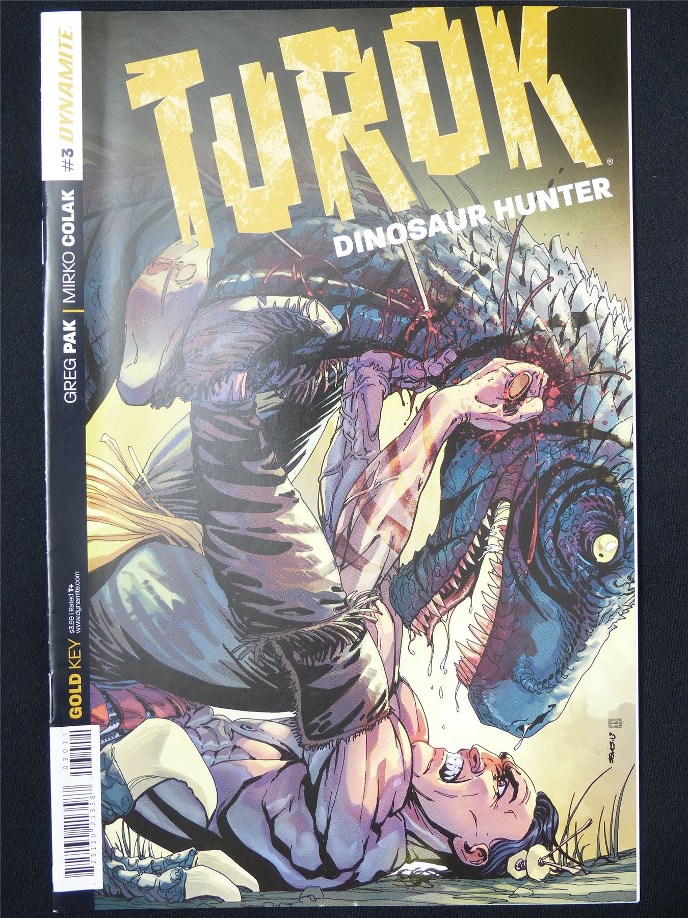 TUROK Dinosaur Hunter #3 - B&B Dynamite Comic #RM