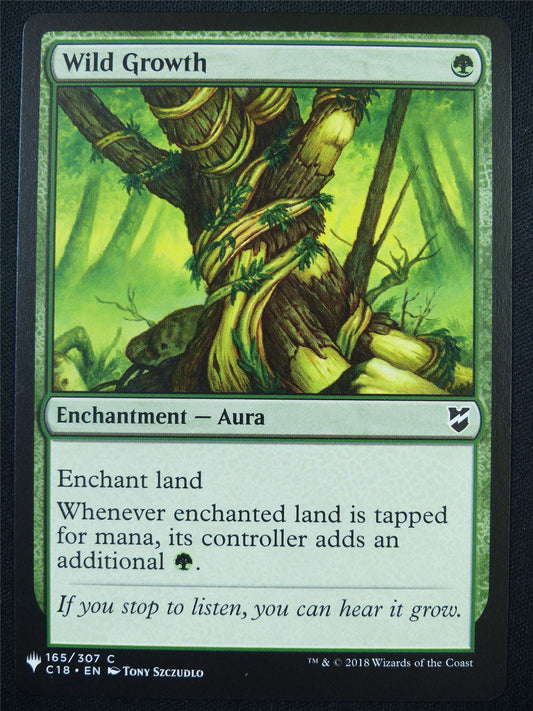 Wild Growth - C18 - Mtg Card #5G5