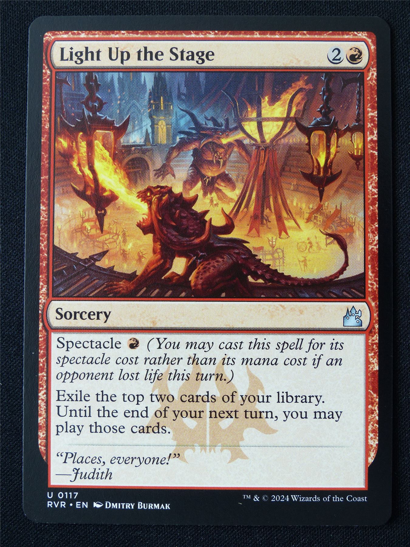 Light Up the Stage - RVR - Mtg Card #AH