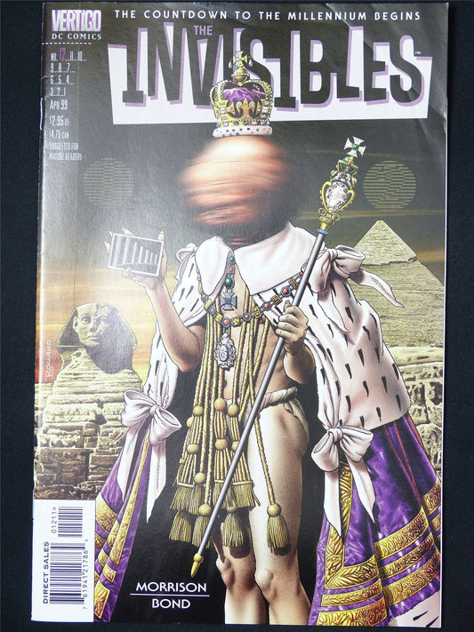The INVISIBLES #12 - DC Vertigo Comic #14T