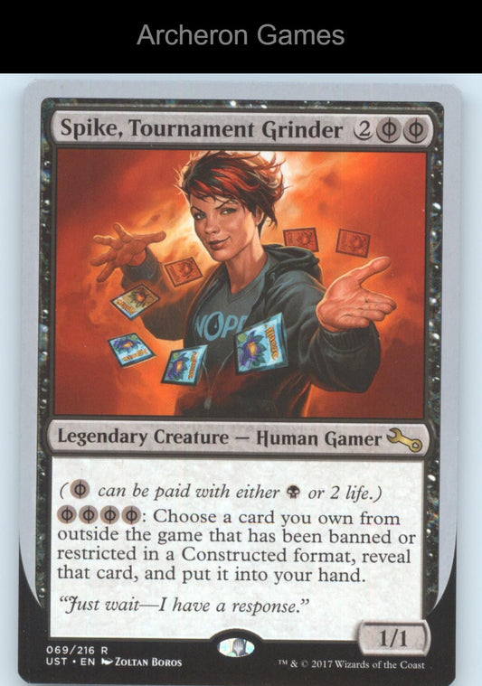 Spike, Tournament Grinder 69 R MTG Card Unstable