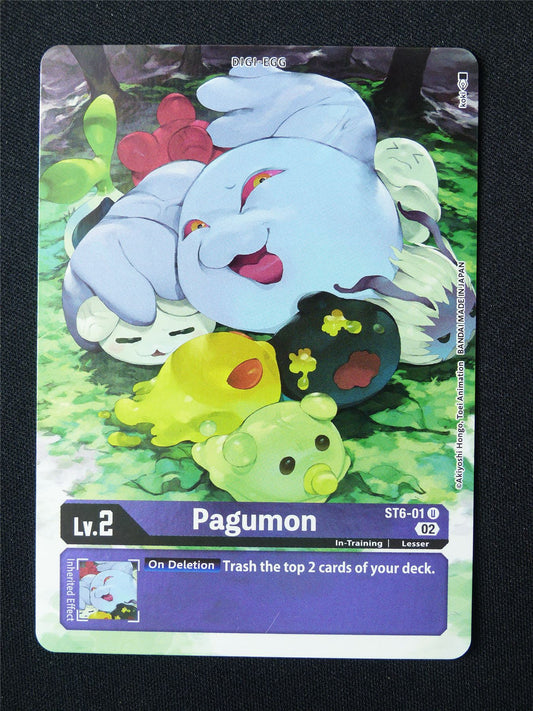 Pagumon ST6 U alt art - Digimon Card #5RW