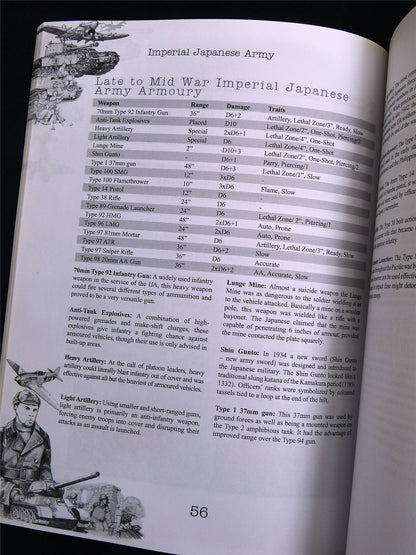 Battlefield Evolution: Pacific War - Miniatures Rulebook Softback #2UE