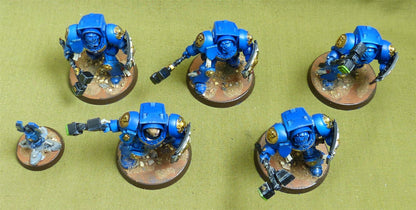 Terminator Assault Squad painted - Space Marines - Warhammer 40K #6TJ