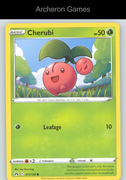 Pokemon Card Cherubi CRZ 011/159 C Crown Zenith