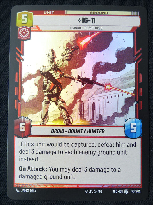 IG11 170/262 Foil - Star Wars Unlimited Card #11L