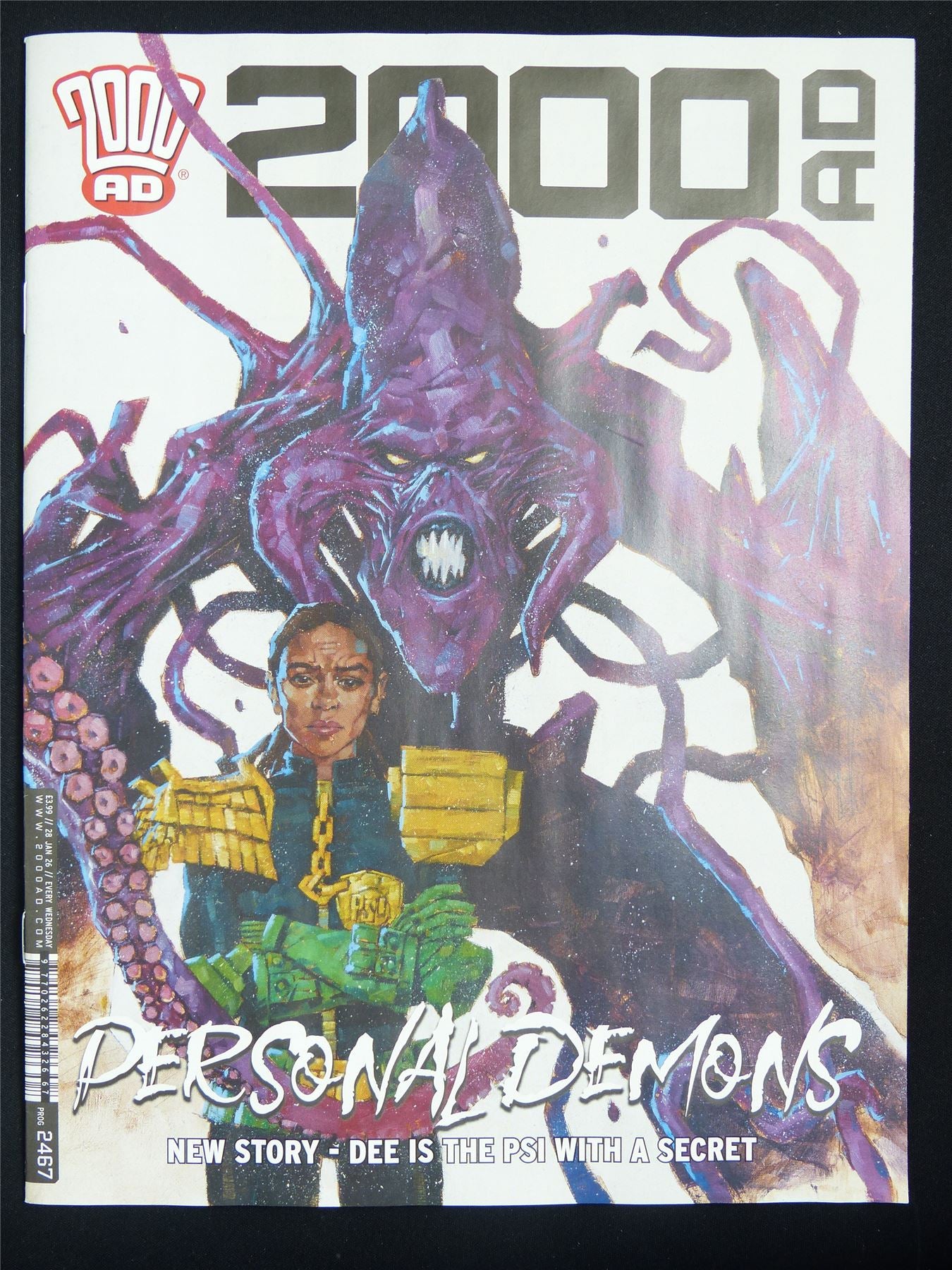2000AD: Personal Demons #2467 - Jan 2026 2000AD Comic Magezine #1JL