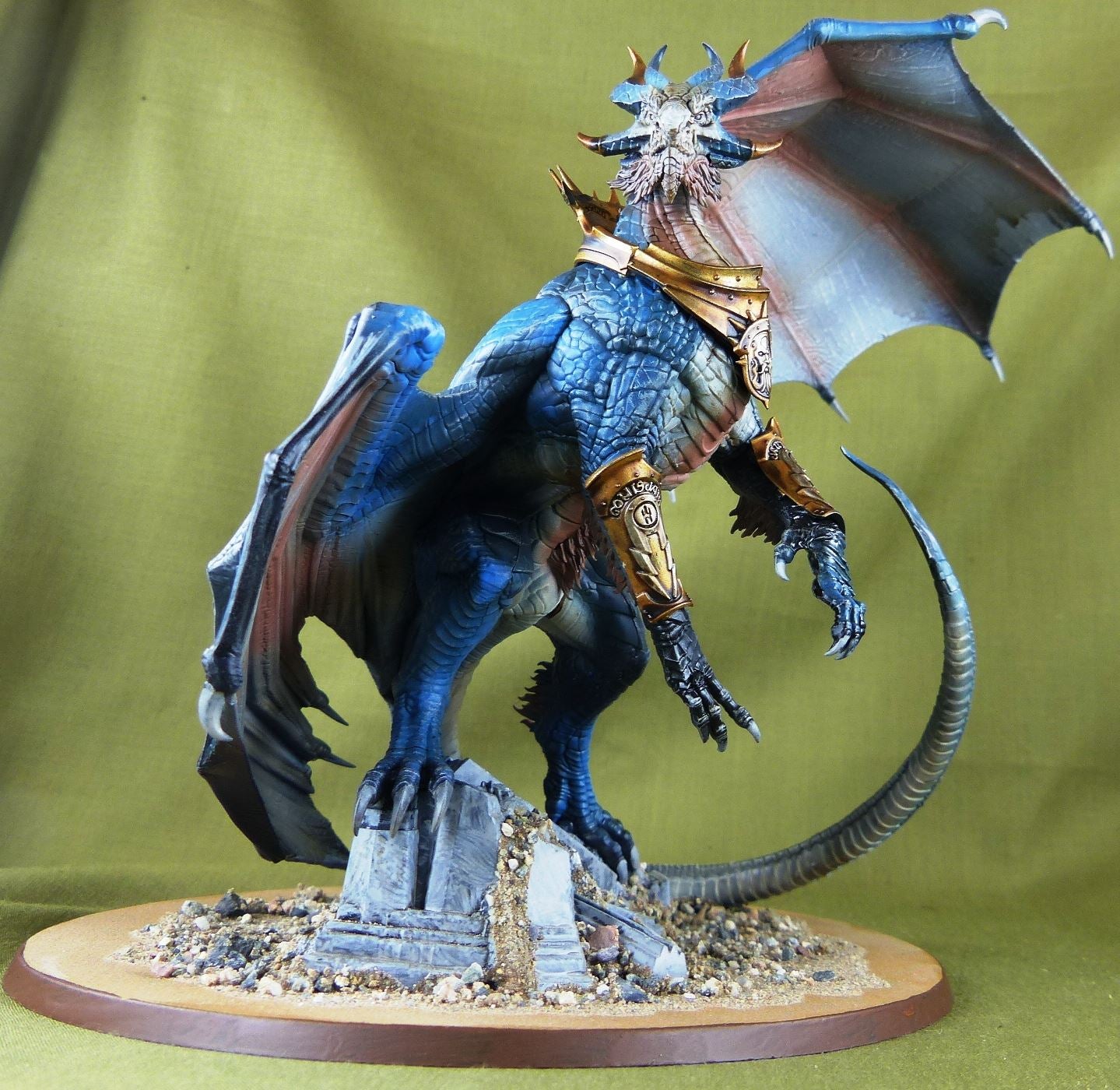 KRONDYS SON OF DRACOTHION - Stormcast - Painted - Warhammer AoS 40k #MV