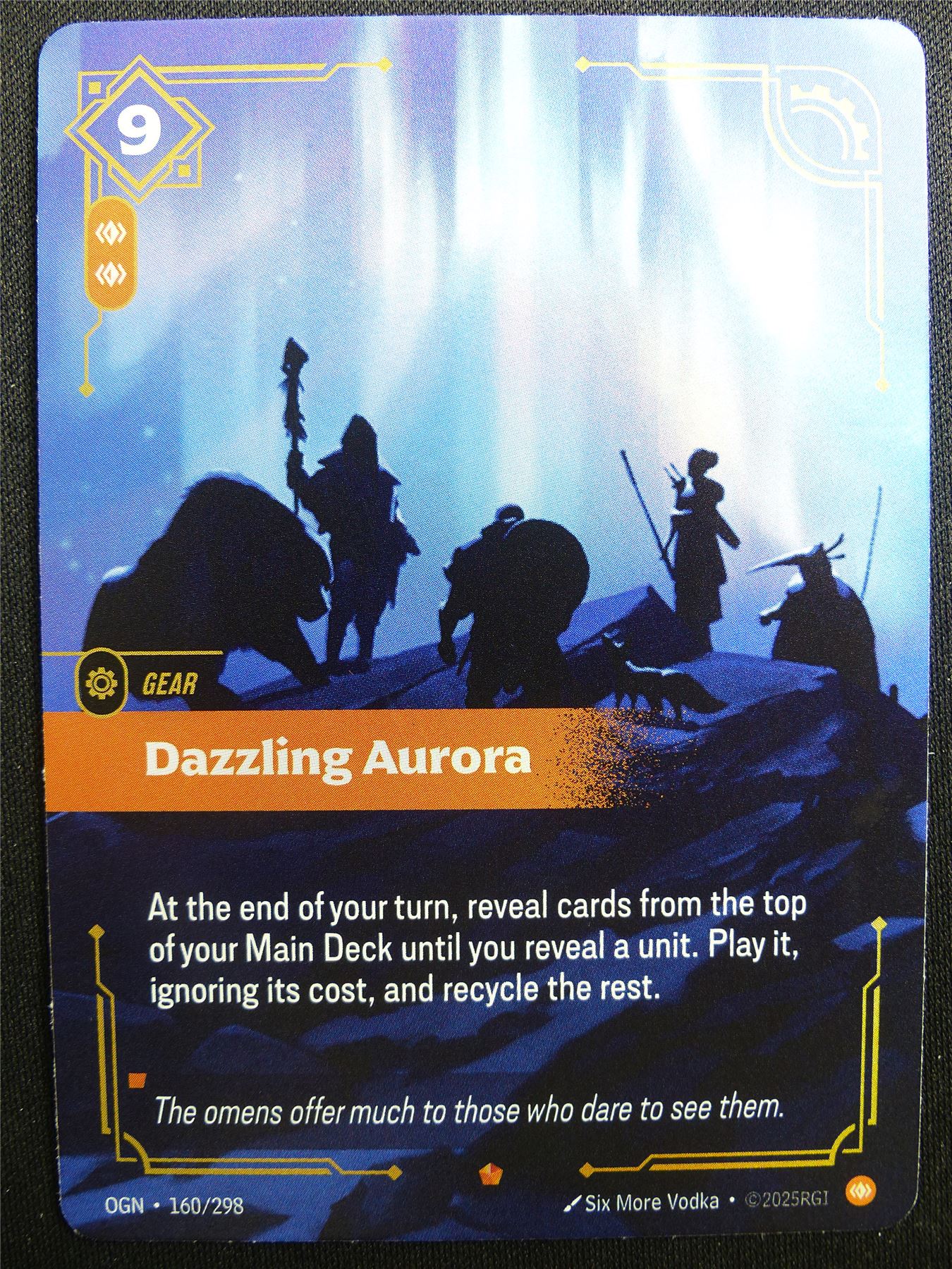 Dazzling Aurora 160/298 Epic Rare Foil - OGN - Riftbound Card #2CX