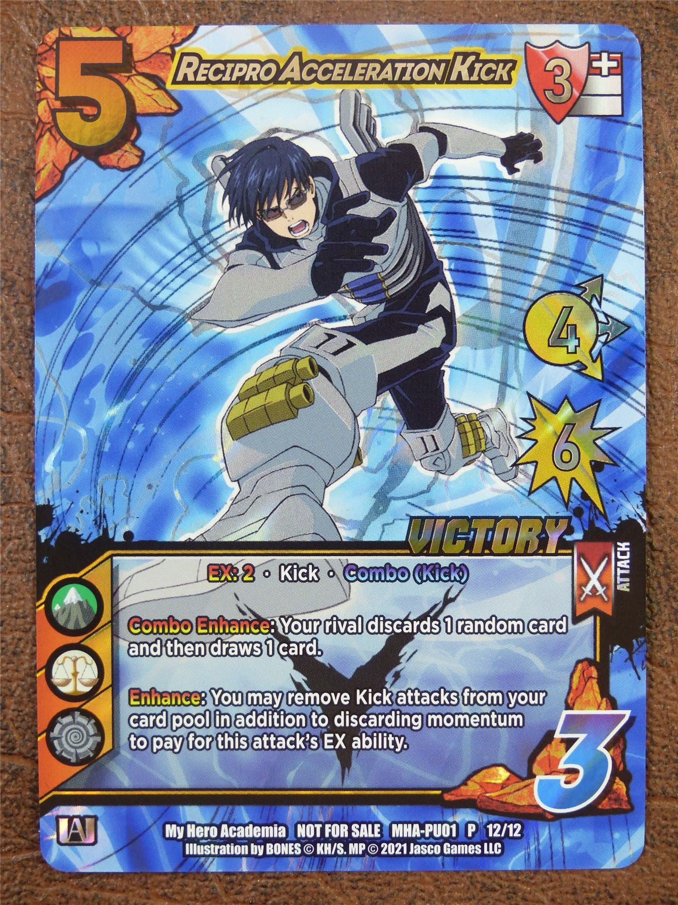 Universus: Recipro Acceleration Kick MHA-PU01 P 12/12 Victory