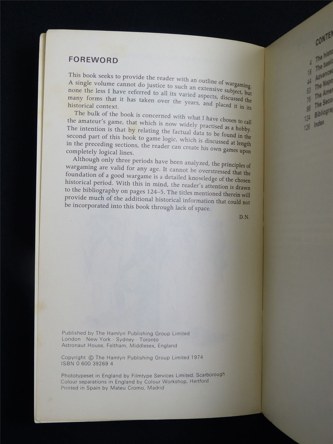 Wargames by David Nash - Rulebook Softback #2T3