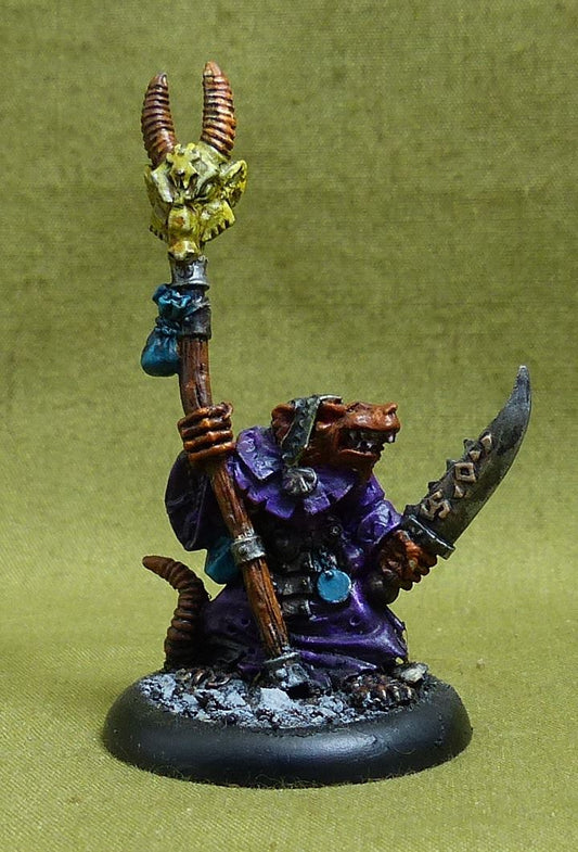 Classic Metal Grey Seer painted OOP - Skaven - Warhammer AoS #53W