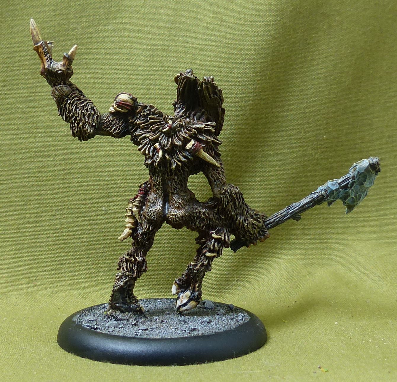 Classic Metal Yhetee painted - Ogor Mawtribe Yeti - Warhammer Old World #37W