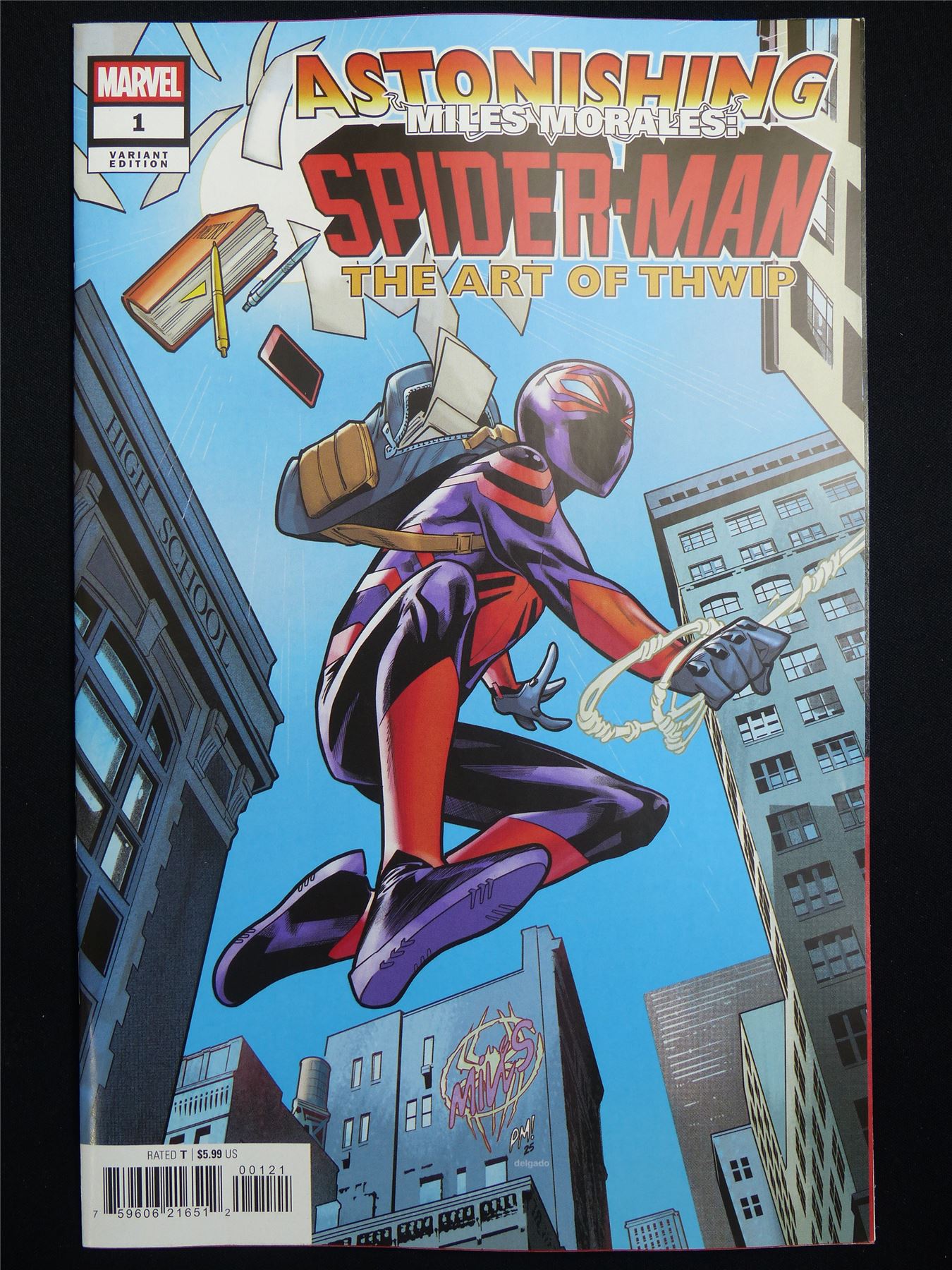 Astonishing Miles Morales: SPIDER-MAN The Art of Thwip #1 Cvr B - Jul 2026 Marvel Comic #38