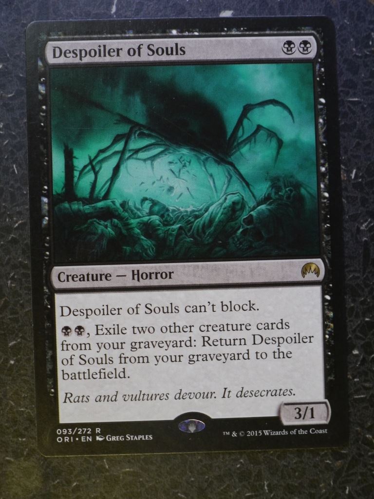 MTG Magic Cards: DESPOILER OF SOULS # 6E84