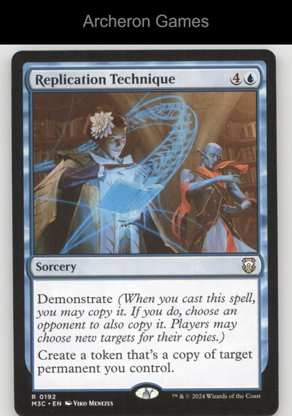 Replication Technique 192 R MTG Card Commander: Modern Horizons 3